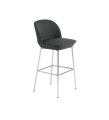 HOKER TAPICEROWANY OSLO BAR STOOL MUUTO - 75 CM, RÓŻNE KOLORY
