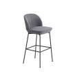 HOKER TAPICEROWANY OSLO BAR STOOL MUUTO - 75 CM, RÓŻNE KOLORY