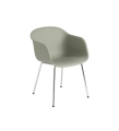 FOTEL FIBER ARMCHAIR TUBE BASE CHROM MUUTO - RÓŻNE KOLORY