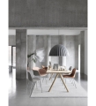 FOTEL FIBER ARMCHAIR TUBE BASE CHROM MUUTO - RÓŻNE KOLORY