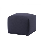 PUF TAPICEROWANY ECHO MUUTO - 52 X 52 CM, TKANINA VIDAR 554