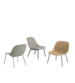 KRZESŁO FIBER LOUNGE CHAIR TUBE BASE MUUTO - RÓŻNE KOLORY