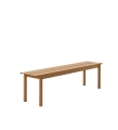 ŁAWKA OGRODOWA LINEAR STEEL 170 X 34 CM MUUTO - RÓŻNE KOLORY/METAL