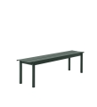 ŁAWKA OGRODOWA LINEAR STEEL 170 X 34 CM MUUTO - RÓŻNE KOLORY/METAL