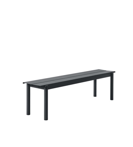 ŁAWKA OGRODOWA LINEAR STEEL 170 X 34 CM MUUTO - RÓŻNE KOLORY/METAL