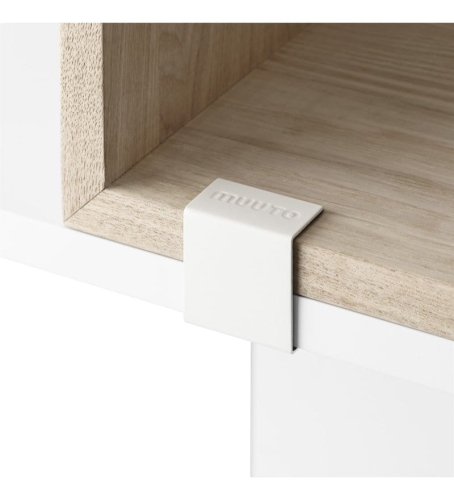 KLIPSY ŁĄCZĄCE DO REGAŁU MODUŁOWEGO STACKED 2.0 MUUTO - ZESTAW 5 SZTUK