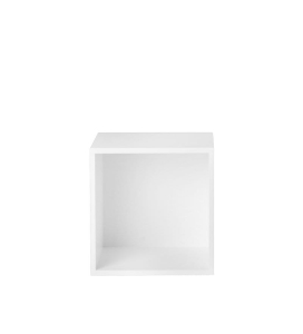 REGAŁ MODUŁOWY STACKED 2.0 MUUTO - ELEMENTY BIAŁE ZAMKNIĘTE