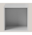 REGAŁ MODUŁOWY STACKED 2.0 MUUTO - ELEMENTY JASNOSZARE ZAMKNIĘTE