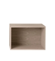 REGAŁ MODUŁOWY STACKED 2.0 MUUTO - ELEMENTY DĘBOWE ZAMKNIĘTE