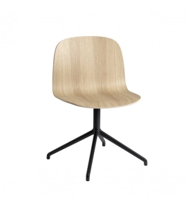 KRZESŁO OBROTOWE NA PODSTAWIE KRZYŻAKOWEJ VISU WIDE CHAIR MUUTO - RÓŻNE KOLORY