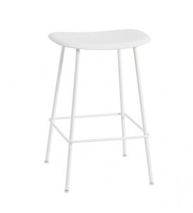 HOKER FIBER COUNTER STOOL / TUBE BASE H: 65CM MUUTO - RÓŻNE KOLORY