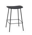 HOKER FIBER COUNTER STOOL / TUBE BASE H: 65CM MUUTO - RÓŻNE KOLORY