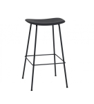 HOKER FIBER BAR STOOL / TUBE BASE H: 75CM MUUTO - RÓŻNE KOLORY