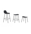 STOŁEK FIBER STOOL / TUBE BASE H: 45CM MUUTO - RÓŻNE KOLORY