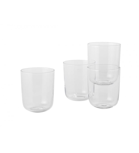 SZKLANKI WYSOKIE CORKY MUUTO ZESTAW 4 SZTUKI