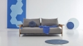 Sofa rozkładana MALLOY dębowe podłokietniki Innovation Living różne warianty