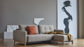 Sofa rozkładana z podłokietnikami PYXIS DELUXE E.L. Innovation Living różne warianty