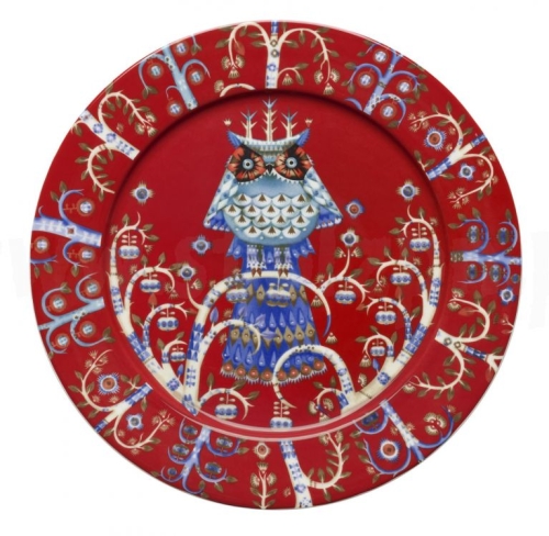 Talerz Taika 27cm czerwony Iittala