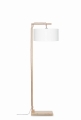 LAMPA PODŁOGOWA HIMALAYA BAMBUSOWA PODSTAWA, LNIANY ABAŻUR, WIELE KOLORÓW	- IT'S ABOUT ROMI