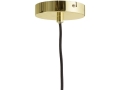 Lampa wisząca Flowerpot Ø30 cm złota kwietnik Bloomingville