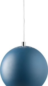 Lampa wisząca BALL MAT niebieska FRANDSEN