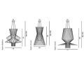 Lampa wisząca ALLEGRO Foscarini