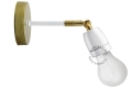 Lampa z metalu i porcelany Zangra 036/30