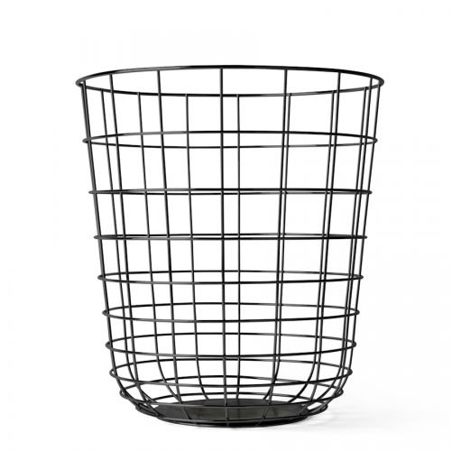 Kosz Druciany Wire Bin black Audo Copenhagen