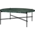 Stolik Kawowy Ts 105 Cm Czarna Podstawa Blat Marmurowy różne kolory Gubi 