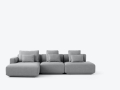 &Tradition sofa modułowa DEVELIUS I/J - różne obicia