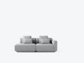 &Tradition sofa modułowa DEVELIUS G/H - różne obicia