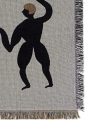 Koc Tapestry 120 x 170 cm szary Ferm Living  
