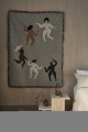 Koc Tapestry 120 x 170 cm szary Ferm Living  