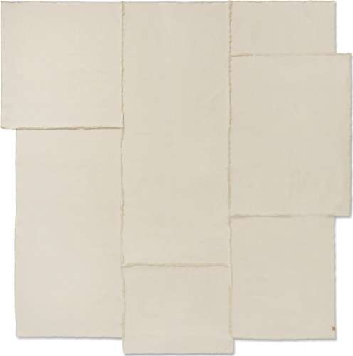 Narzuta Offset 272 x 264 cm złamana biel Ferm Living  