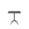 MUUTO stół STILL 75 x 65 czarny laminat/czarny, różne wysokości