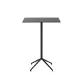MUUTO stół STILL 75 x 65 czarny laminat/czarny, różne wysokości