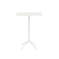 MUUTO stół STILL 75 x 65 biały laminat/biały, różne wysokości