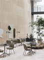 MUUTO stół STILL 75 x 65 biały laminat/biały, różne wysokości