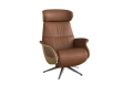 Fotel CLEMENT Function /skóra: Omaha Cognac Brown/ Flexlux