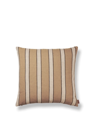FERM LIVING poduszka BROWN COTTON paski różne warianty
