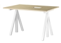  Biurko WORK DESK dąb/białe STRING różne rozmiary