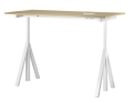 Biurko z regulacją wysokości WORK DESK height adjustable dąb/białe STRING różne rozmiary