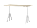  Biurko z regulowana wysokością WORK DESK height adjustable jesion/białe STRING różne rozmiary  
