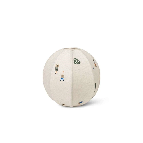 The Park Abażur Embroidered Textile - ferm LIVING