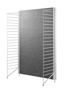 Pólka - przegroda z filcu wolnostojąca Free standing shelf WORKS String 
