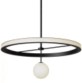 Lampa Wisząca Ring Czarna Atelier Areti