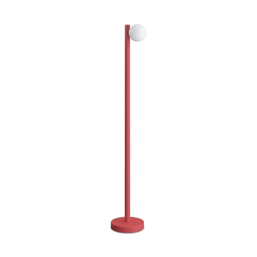 Lampa Podłogowa Tube With Globes And Cones F01 Czerwona Areti