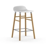 Krzesło Barowe Form Dębowa Podstawa Normann Copenhagen różne warianty 