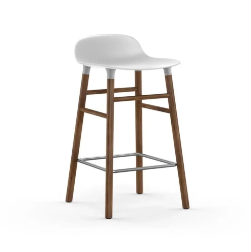 Krzesło Barowe Form Podstawa Orzech Normann Copenhagen różne warianty 
