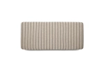 Materac Kona w paski ferm Living - Sand Black